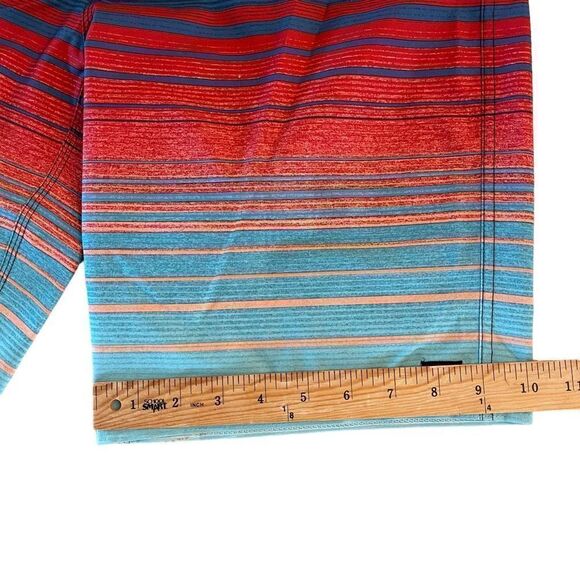 Billabong Recycler All Day Pro Men's Boardshorts Multicoloured Stripes Size 28 - Picture 5 of 7